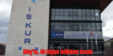 Muş'ta, 40 kişiye istihdam fırsatı! Muş’ta, 40 kişiye istihdam fırsatı!