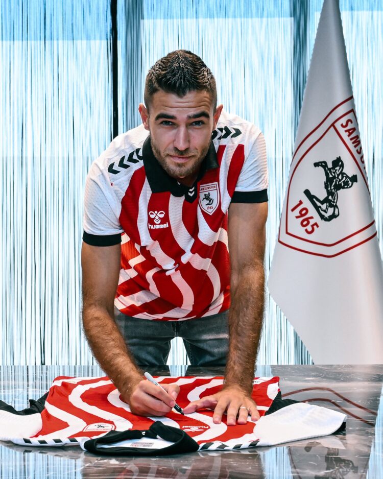 samsunspor toni borevkovici renklerine katti habermeydan