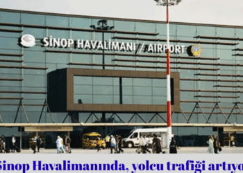 Sinop Havalimanında, yolcu trafiği artıyor!