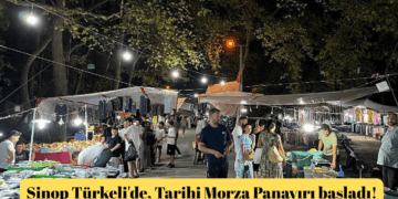 Sinop Türkeli’de, Tarihi Morza Panayırı başladı!