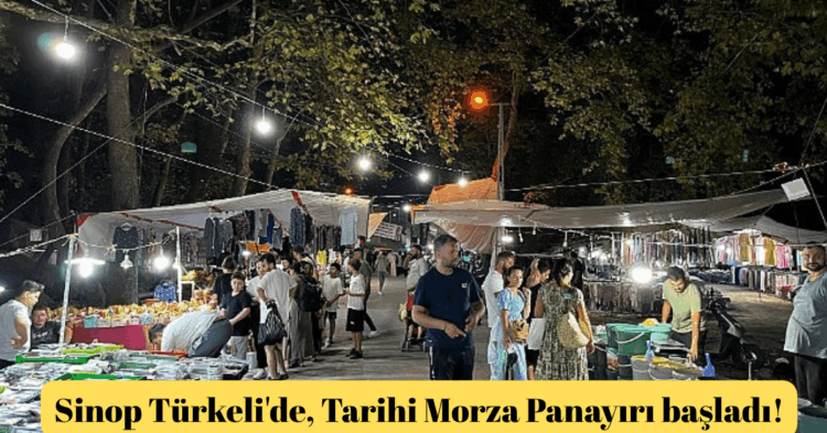 sinop turkelide tarihi morza panayiri basladi habermeydan