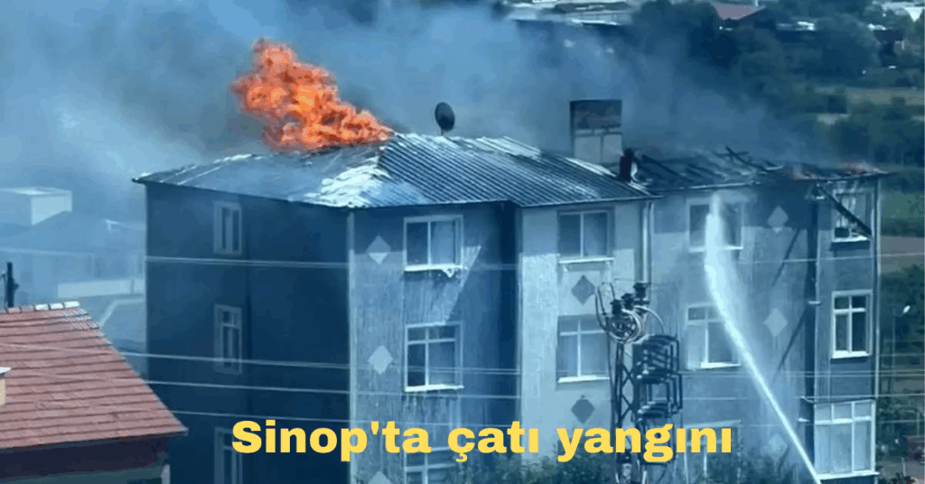 sinopta 3 katli binanin cati kati yandi habermeydan