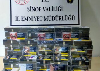 Sinop’ta, binlerce makaron ve kaçak alkol ele geçirildi!