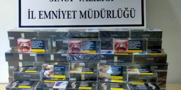 Sinop’ta, binlerce makaron ve kaçak alkol ele geçirildi!