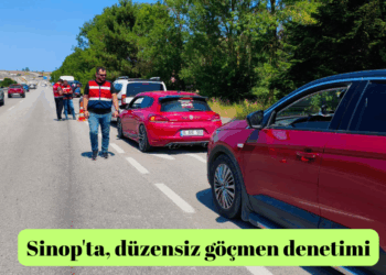 Sinop’ta, düzensiz göçmen denetimi!