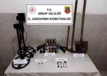 Sinop’ta, Jandarma’dan tarihi eser operasyonu!