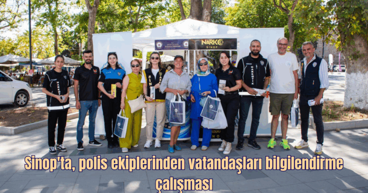 sinopta polis ekiplerinden vatandaslari bilgilendirme calismasi habermeydan