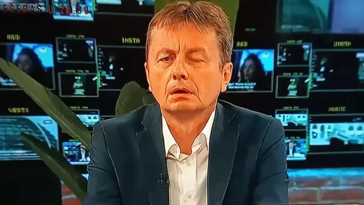 Sırp Bakan Glisic canlı yayında beyin kanaması geçirdi.