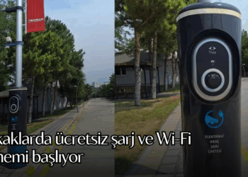 Sokaklarda ücretsiz şarj ve Wi-Fi dönemi başlıyor!