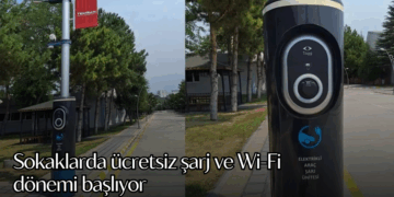 Sokaklarda ücretsiz şarj ve Wi-Fi dönemi başlıyor!