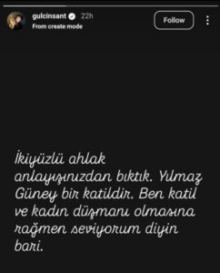 Gulcin Santircioglu Yilmaz Guney agir sozler2 habermeydan