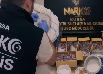 Bursa’da 300 Bin Adet Uyuşturucu Hap Ele Geçirildi!
