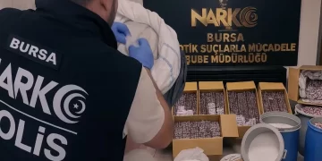 Bursa’da 300 Bin Adet Uyuşturucu Hap Ele Geçirildi!