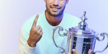 ABD Açık tek erkeklerde şampiyon Carlos Alcaraz!