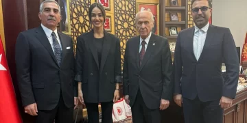Bahçeli, Canların Türküsü projesinin sanatçılarını ağırladı
