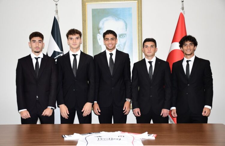 besiktas altyapidan 5 genc ile sozlesme imzaladi habermeydan
