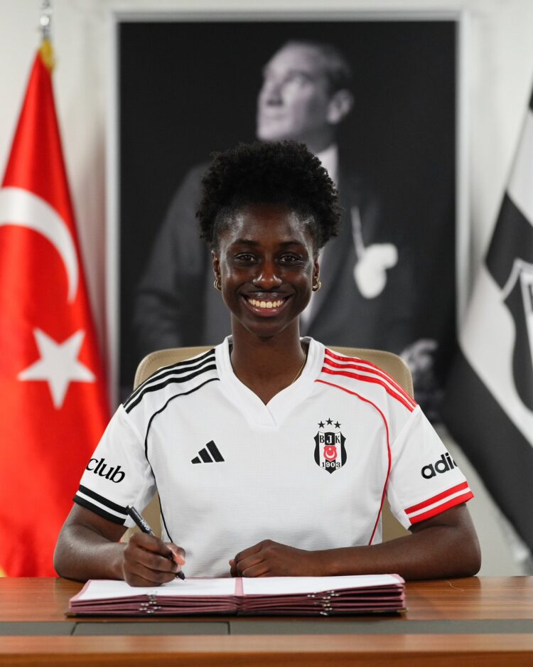 besiktas kadin futbol takimi princess ibini iseiyi kadrosuna katti habermeydan