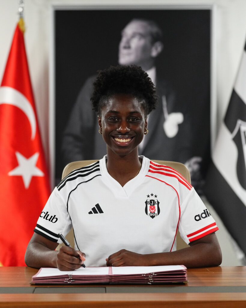 besiktas kadin futbol takimi princess ibini iseiyi kadrosuna katti habermeydan