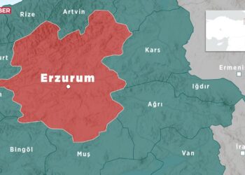 Erzurum’da 4,4 büyüklüğünde deprem meydana geldi