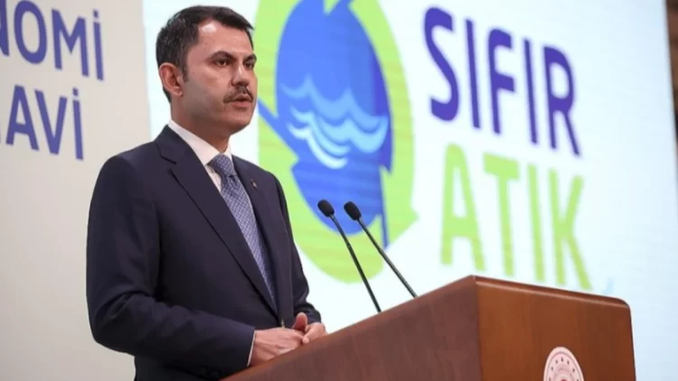 Bakan Kurum, Sıfır Atık Projesi’nin 8. yıl dönümünü kutladı.