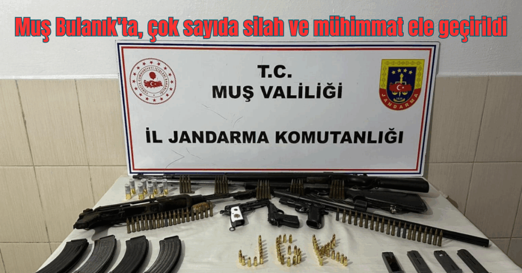mus bulanikta cok sayida silah ve muhimmat ele gecirildi habermeydan