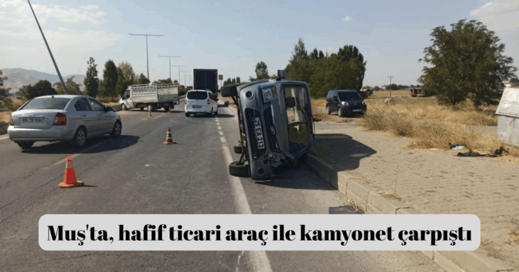 musta hafif ticari arac ile kamyonet carpisti habermeydan