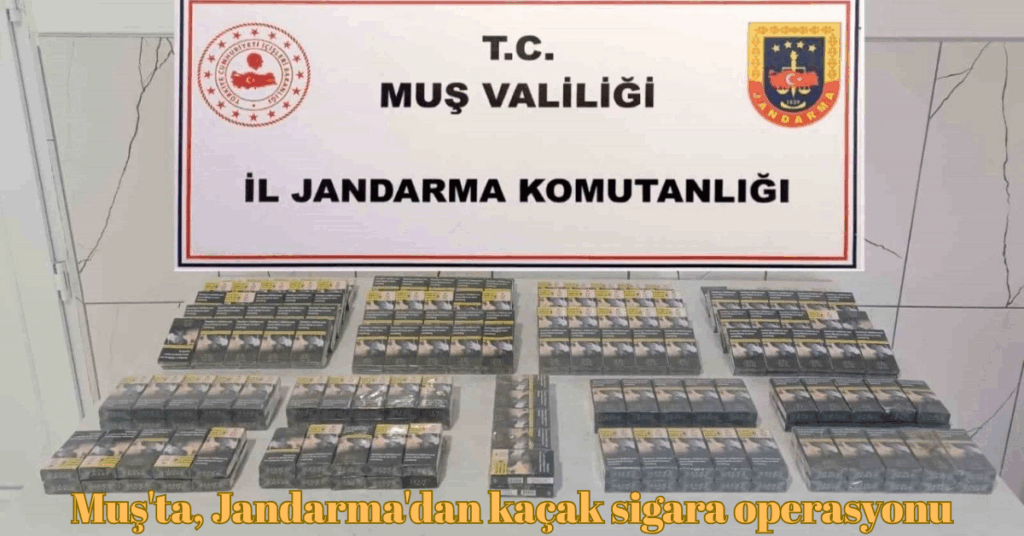 musta jandarmadan kacak sigara operasyonu habermeydan