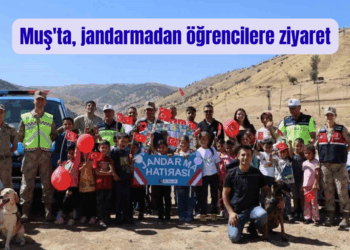 Muş’ta, jandarmadan öğrencilere uygulamalı ziyaret!