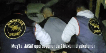 Muş’ta, JASAT operasyonunda 2 hükümlü yakalandı!