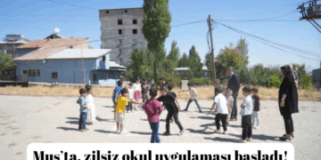 Muş’ta, okullarda ilk kez zilsiz okul uygulaması başladı!