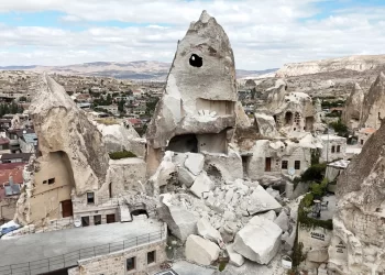 Göreme’de milyonlarca yıllık peribacası yıkıldı: Sebebi belli oldu