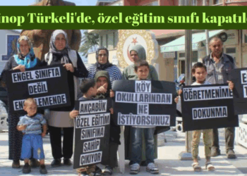 Sinop Türkeli’de, özel eğitim sınıfı kapatıldı!