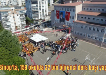 Sinop’ta, 159 okulda 32 bin öğrenci ders başı yaptı!