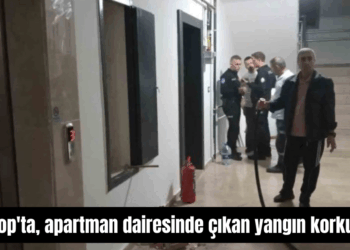 Sinop’ta, apartman dairesinde çıkan yangın korkuttu!