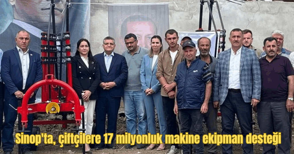 sinopta ciftcilere 17 milyonluk makine ekipman destegi habermeydan 1