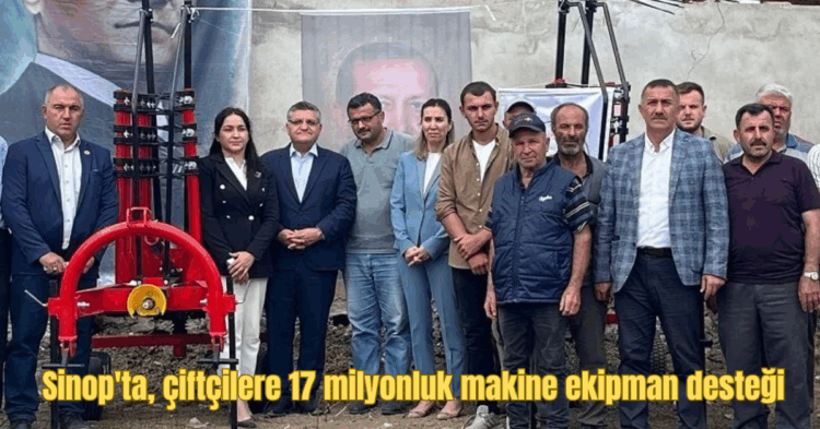 sinopta ciftcilere 17 milyonluk makine ekipman destegi habermeydan 1