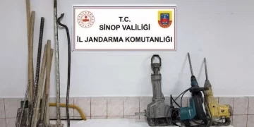 Sinop’ta, tarihi eser operasyonu!