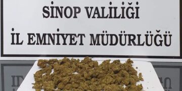 Sinop’ta, uyuşturucu operasyonu!