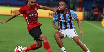 Trabzonspor-Gaziantep FK maçında kazanan yok!