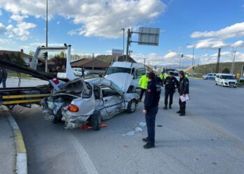 Arızalı ışıklar zincirleme kazaya sebep oldu