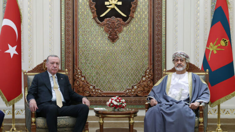Cumhurbaskani Erdogan ve Umman Sultani Heysem bin Tarik habermeydan