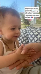 Feridun Duzagacin kizi Vega 1 yasina girdi2 habermeydan