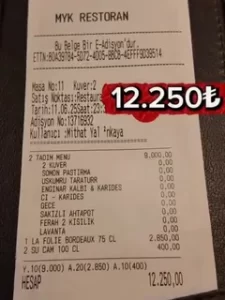 Mehmet Şef'in restoranındaki tadım menüsünün fiyatı olay oldu Mehmet sefin restoranindaki tadim menusunun fiyati olay oldu2 habermeydan
