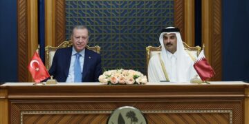 Türkiye ile Katar arasında ortak bildiri ve anlaşmalar imzalandı Türkiye ile Katar arasında ortak bildiri ve anlaşmalar imzalandı