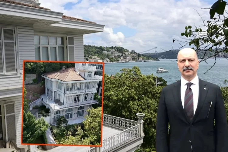 FETÖ firarisi Akın İpek’in Beyaz Köşk’ü 1,116 milyar liraya satıldı.