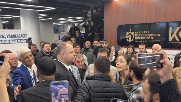 CHP Kocaeli İl Kongresi'nde gerginlik yaşandı.