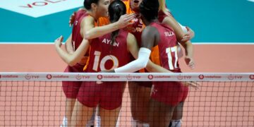 Galatasaray Daikin, Aydın BB’yi set vermeden geçti!