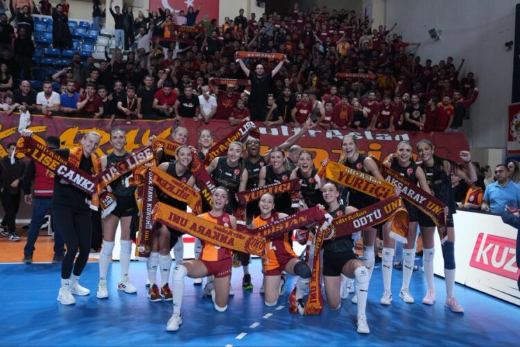 galatasaray daikin kuzeyboruya deplasmanda set vermedi habermeydan