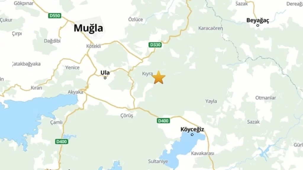 mugla deprem habermeydan