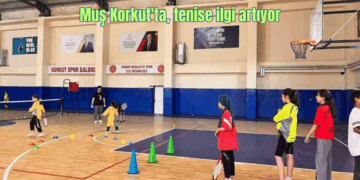 Muş Korkut’ta, tenise ilgi artıyor!